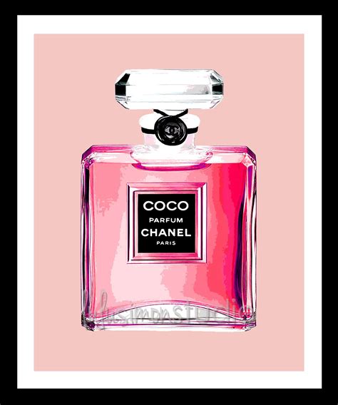 chanel bottle printable|Chanel perfume bottle clip art.